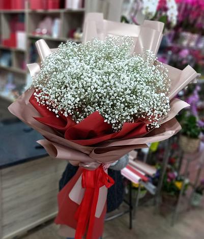 Букет цветов из: Гипсофила в Озерах