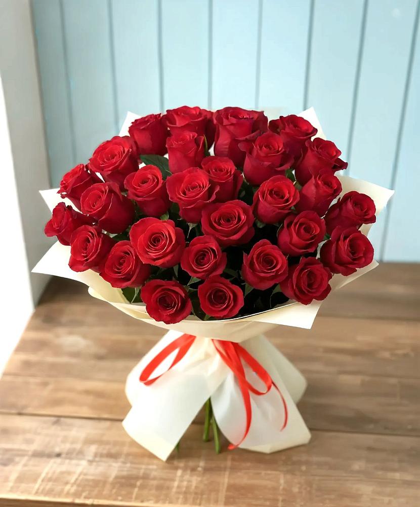 Букет 29 Красных роз в Озерах