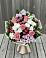 Букет цветов из: Альстромерии, Гвоздики, Розы и Хризантемы в Озерах