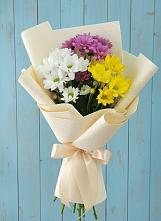 Букет цветов из:  Хризантемы в Озерах