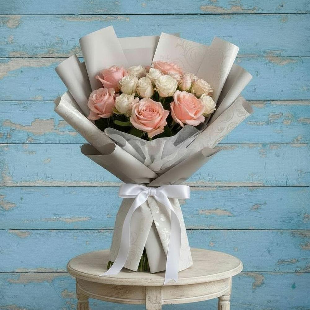 Букет цветов из: Розы в Озерах