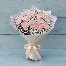 Букет цветов из:  Гвоздики в Озерах