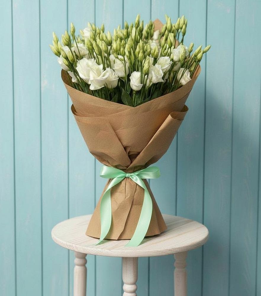 Букет цветов из: Лизиантусы в Озерах