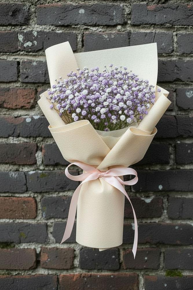 Букет цветов из: Гипсофила в Озерах