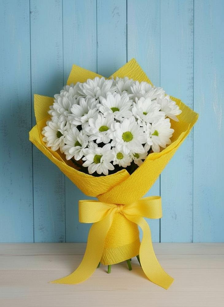 Букет цветов из: Хризантемы в Озерах