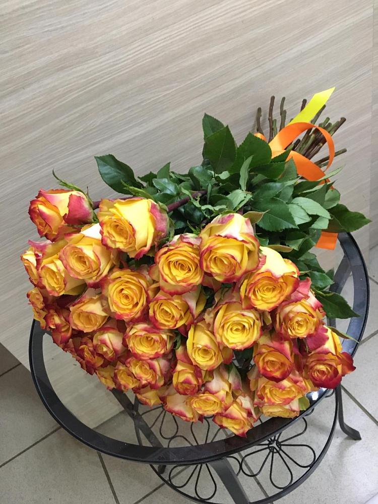 Букет Желтые розы в Озерах