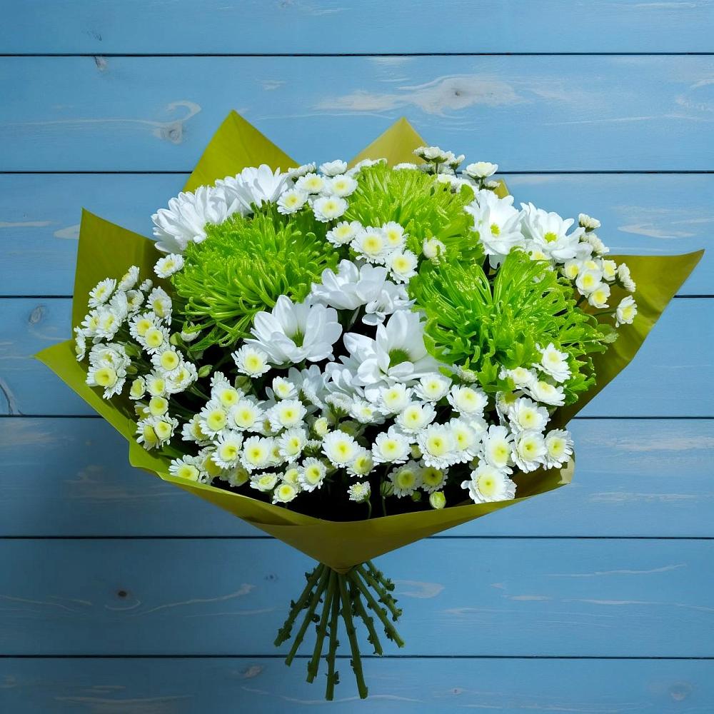 Букет цветов из: Хризантемы в Озерах