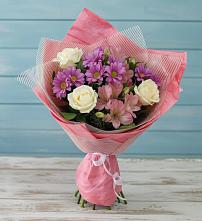 Букет цветов из:  Герберы в Озерах