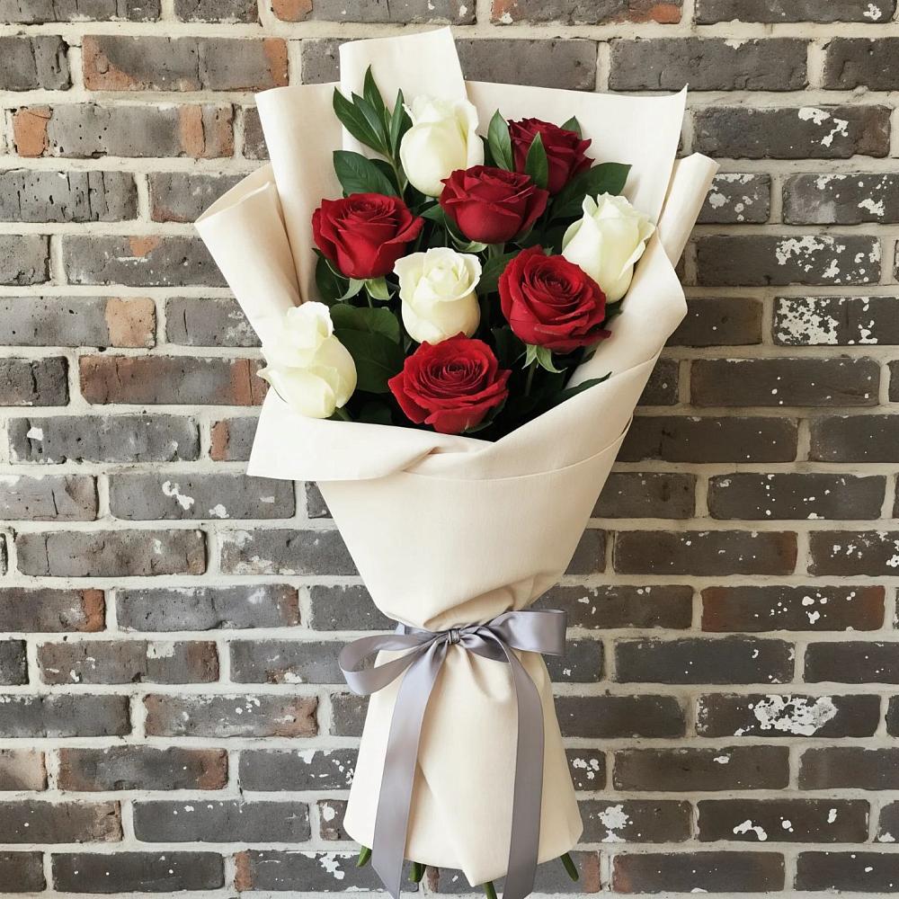 Букет цветов из: Розы в Озерах