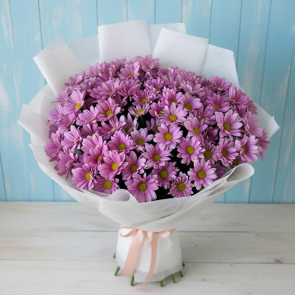 Букет цветов из: Хризантемы в Озерах