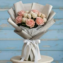 Букет цветов из:  Розы в Озерах