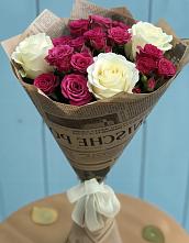 Букет цветов из:  Розы в Озерах