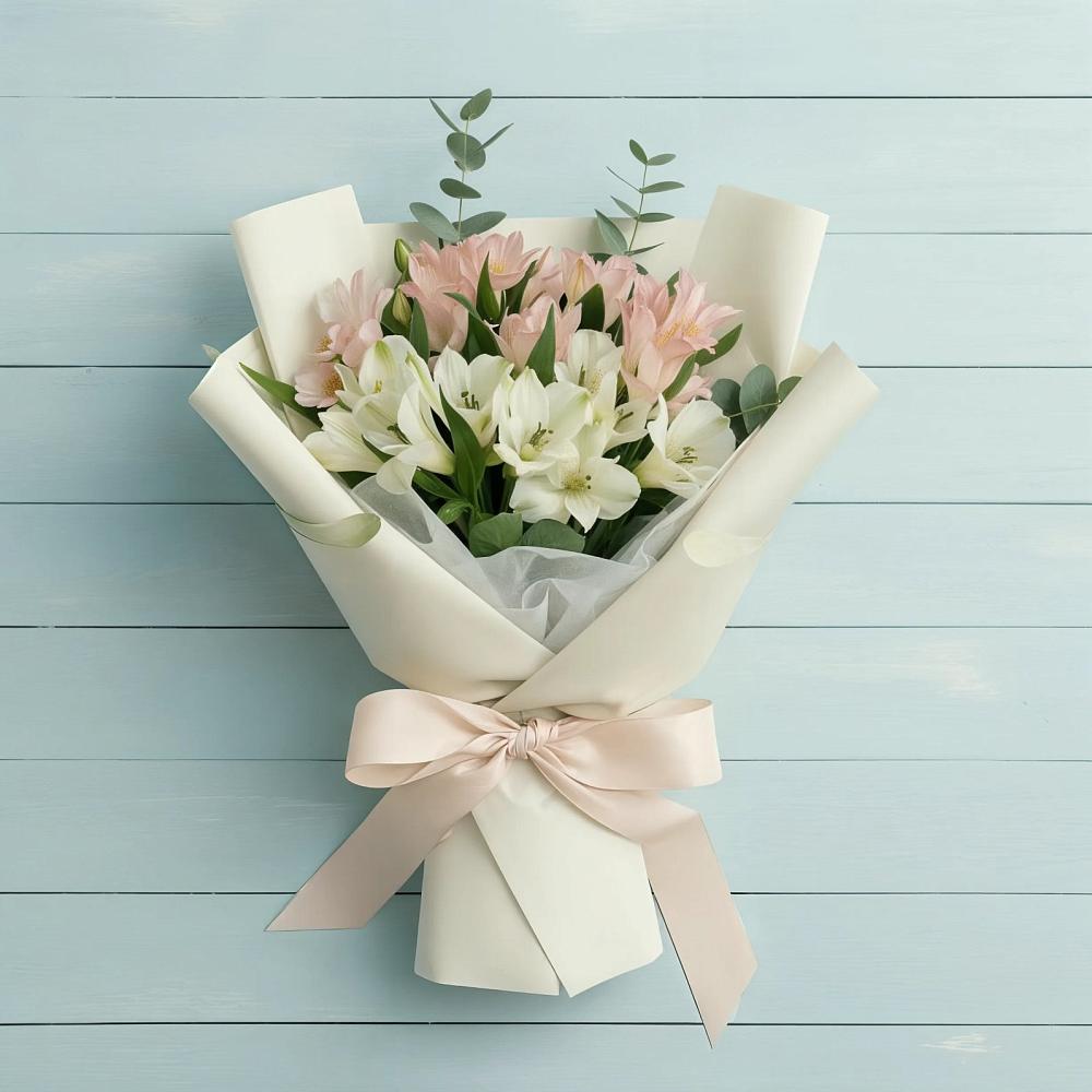 Букет цветов из: Альстромерии в Озерах