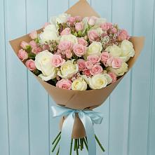 Букет цветов из:  Розы в Озерах